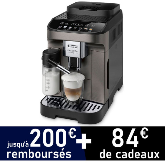 (ZZ) Machine à café en grains DeLonghi Magnifica EVO FEB 2981.TB Titanium