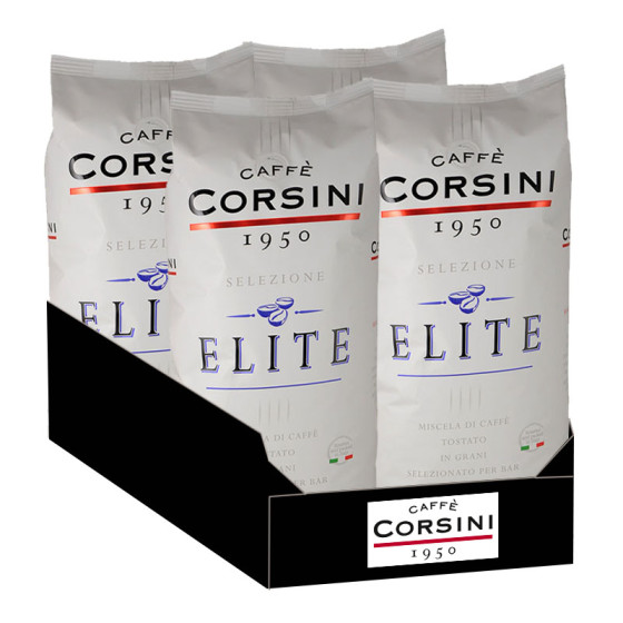 Café en Grains Caffè Corsini Elite Bar - 4 paquets - 4 Kg