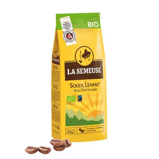 Café en Grains Bio La Semeuse Soleil Levant - 250 gr