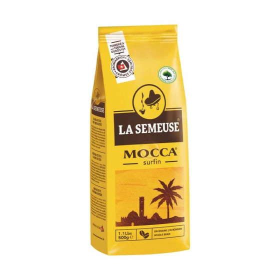 Café en Grains La Semeuse Mocca - 10 paquets - 5 Kg