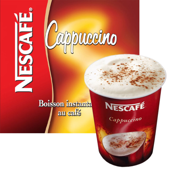 Gobelet Pré-dosé XXL en carton Nescafé Cappuccino - 10 boissons