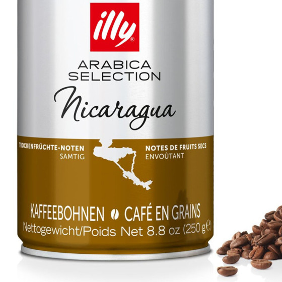 Café en Grains illy Espresso Sélection Nicaragua - 250 gr