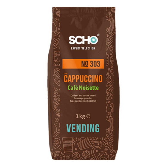 Cappuccino Noisette Grubon Vending - 10 paquets - 10 Kg
