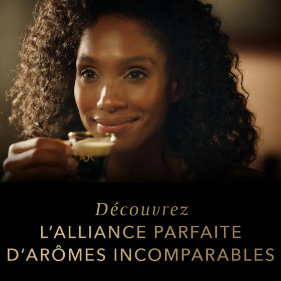 Capsule Nespresso ® Compatible Café L'Or Barista Capsule XXL Double Extra Long Doux Jaune - 10 capsules