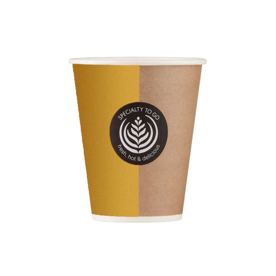 Gobelet à café en carton 15 cl - Premium To Go - 100 gobelets