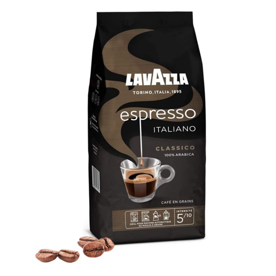 Café en Grains Lavazza Espresso Italiano Classico - 6 paquets - 3 Kg