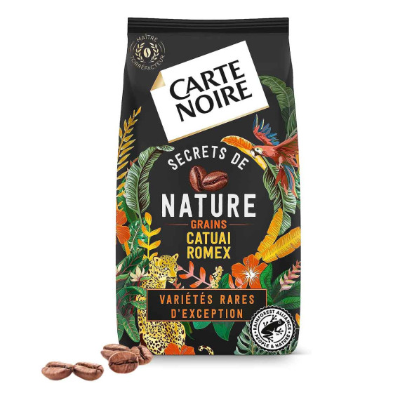Café en Grains Carte Noire Secrets de Nature Catuai Romex - 6 paquets - 6 Kg