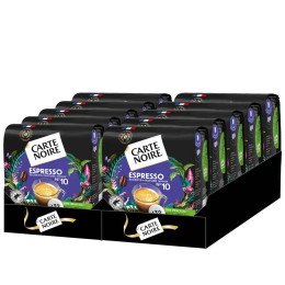 CARTE NOIRE Dosettes de café classique intensité 5 compatibles Senseo 60  dosettes 420g pas cher 