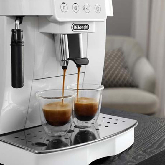 Machine à café en grains DeLonghi Magnifica START FEB 2221.WW Blanc