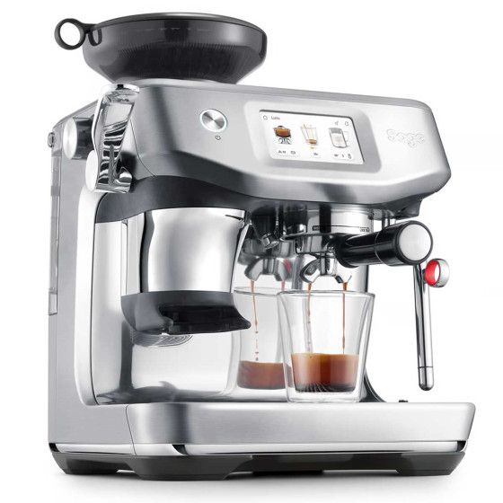 Machine à café en grains Sage Barista Touch Impress Inox + 94€ de CADEAUX EXCLUSIFS