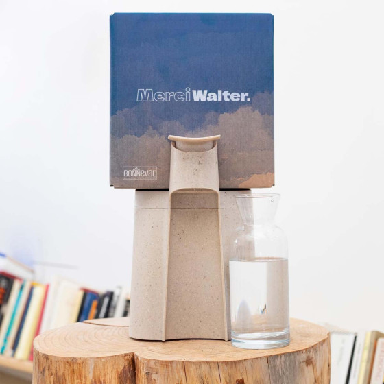 Eau minérale Bonneval - Bonbonne d'eau avec fontaine et socle Walter 10L