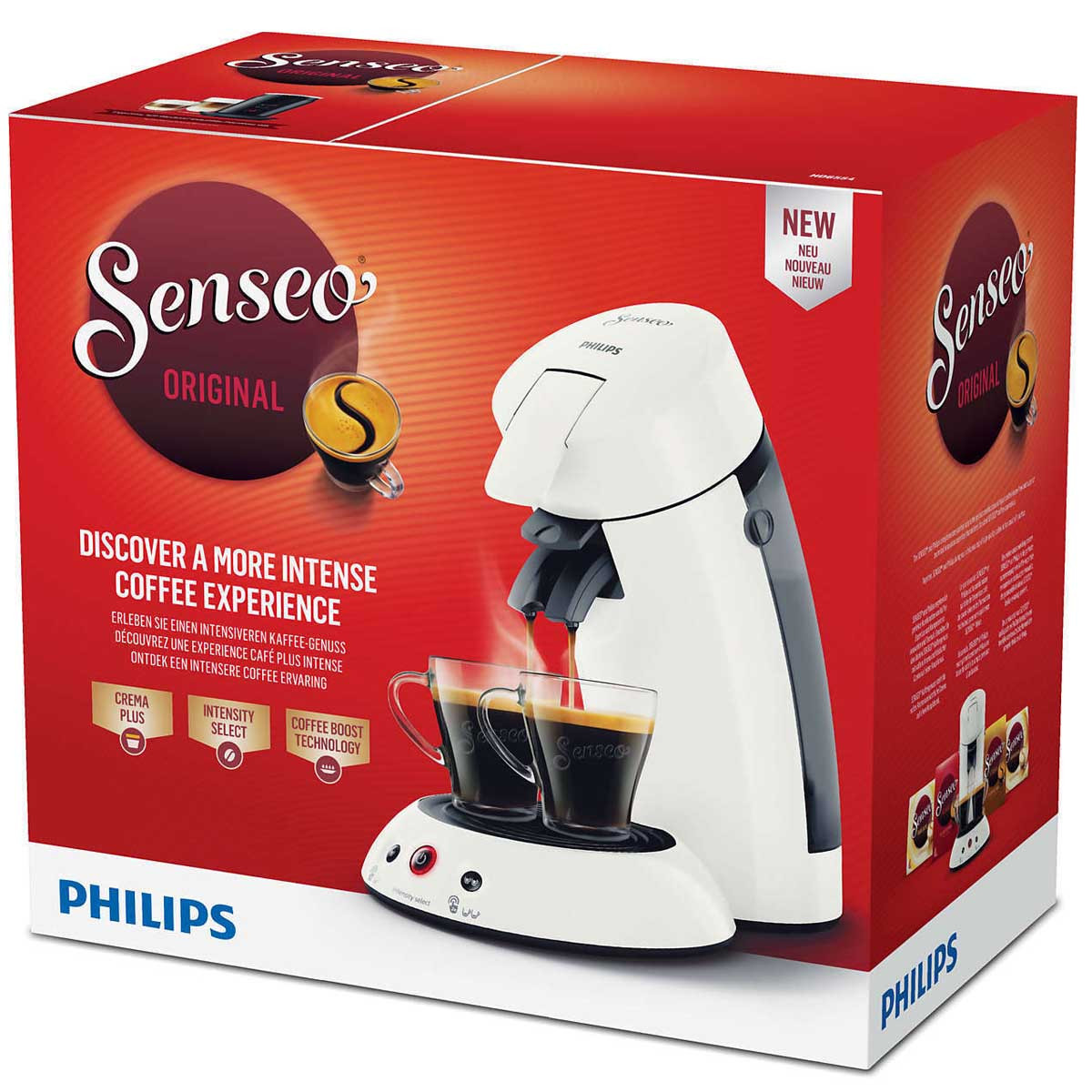 Acheter [I Cafilas] [QW01] Machine à café à capsules de café rechargeables  dosettes réutilisables Machine à crème expresso pour système Philips Senseo