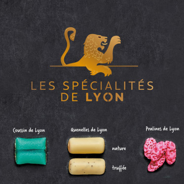Chocolat Voisin Spécialités de Lyon Le Coussin - 45 gr