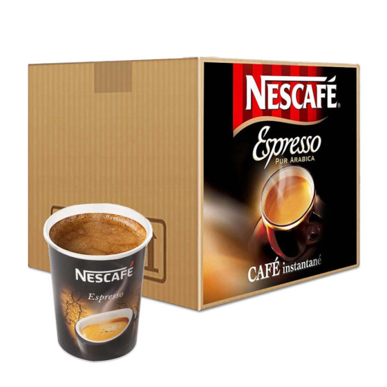 Gobelet Pré-dosé en carton Nescafé Espresso Non Sucré - 300 boissons