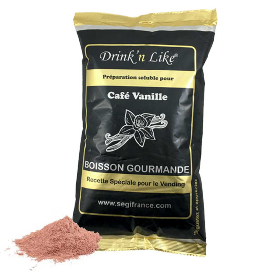 Cappuccino Vanille Drink'n Like Extra - 5 paquets - 5 Kg