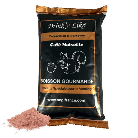 Cappuccino Noisette Drink'n Like Extra - 5 paquets - 5 Kg