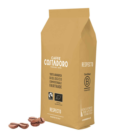 Café en Grains Bio Costadoro Respecto - 6 paquets - 6 Kg