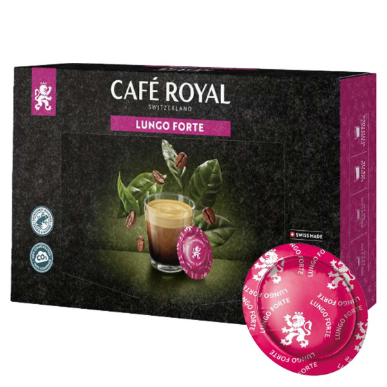 Capsule Nespresso Pro Compatible Café Royal Office Pads Lungo Forte - 50 capsules