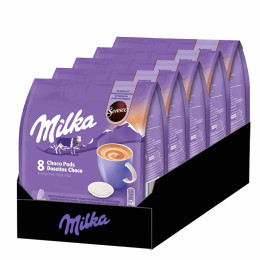 Dosette Senseo Compatible Chocolat Chaud Milka - 8 dosettes