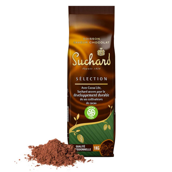 Chocolat Chaud Suchard Sélection Cocoa Life - 5 paquets - 5 Kg