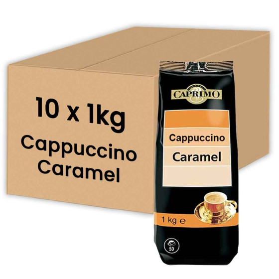 Cappuccino Caramel Caprimo - 10 paquets - 10 Kg