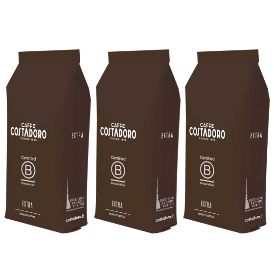 Café en Grains Costadoro Espresso - 3 paquets - 3 Kg
