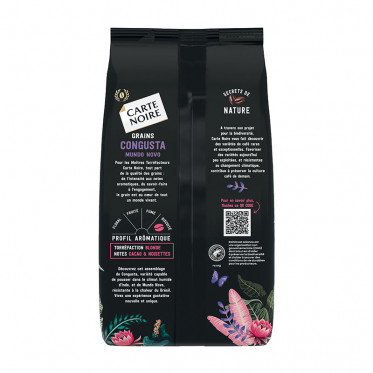 Café en Grains Carte Noire Secrets de Nature Congusta Mundo Novo - 3 paquets - 3 Kg
