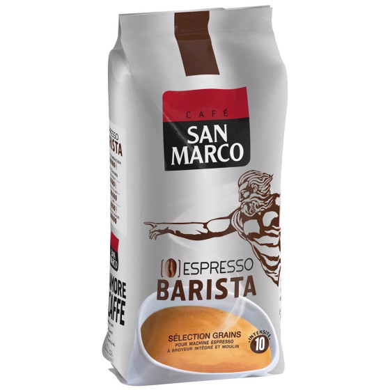 Café en Grains San Marco Barista - 9 paquets - 4,5 Kg