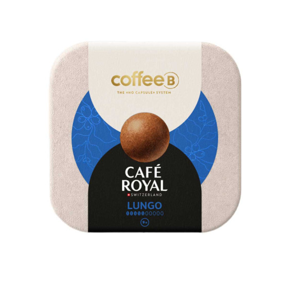 Dosette de café CoffeeB Café Royal Lungo - 10 boites - 90 boules de café