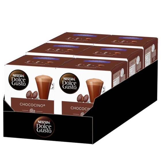 Capsules Nescafé Dolce Gusto Chocolat Chaud Chococino - 6 boîtes - 48 boissons