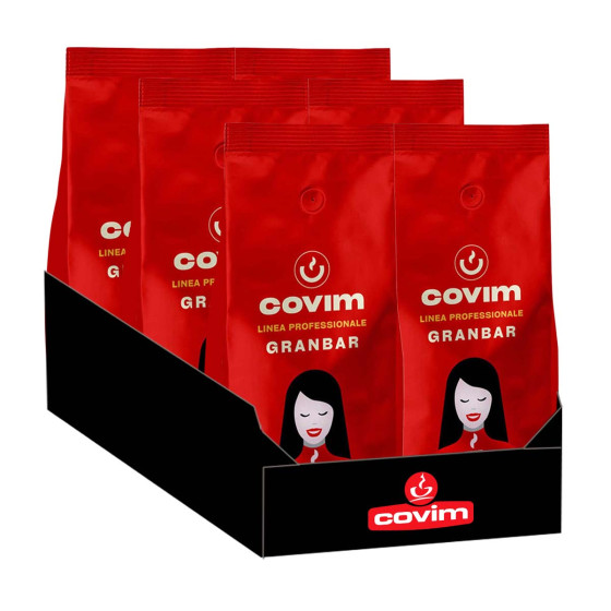 Café en Grains Covim Granbar - 6 paquets - 6 Kg