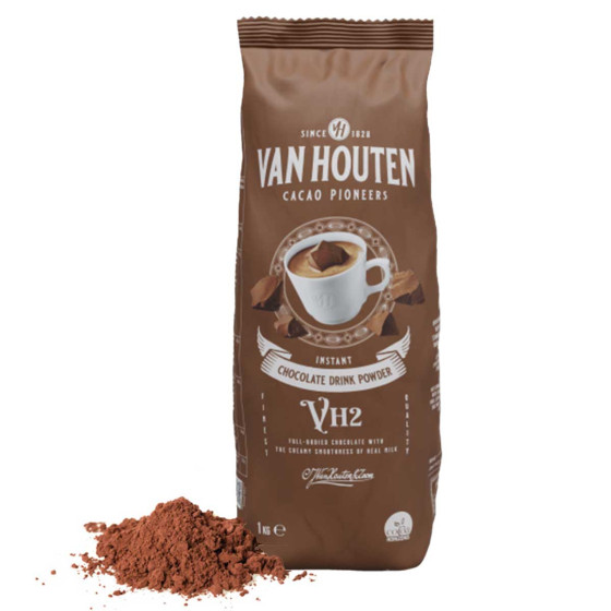 Chocolat Chaud Van Houten VH2 Chocolate Drink Powder - 5 paquets - 5 Kg