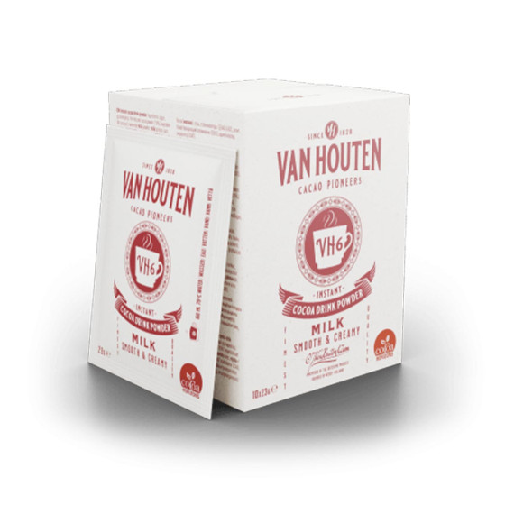 Chocolat Chaud Van Houten - 10 dosettes individuelles