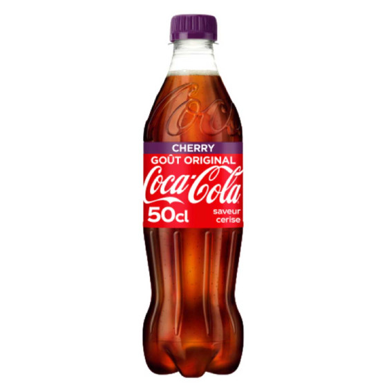 Bouteille de CocaCola Cherry 50cl x12