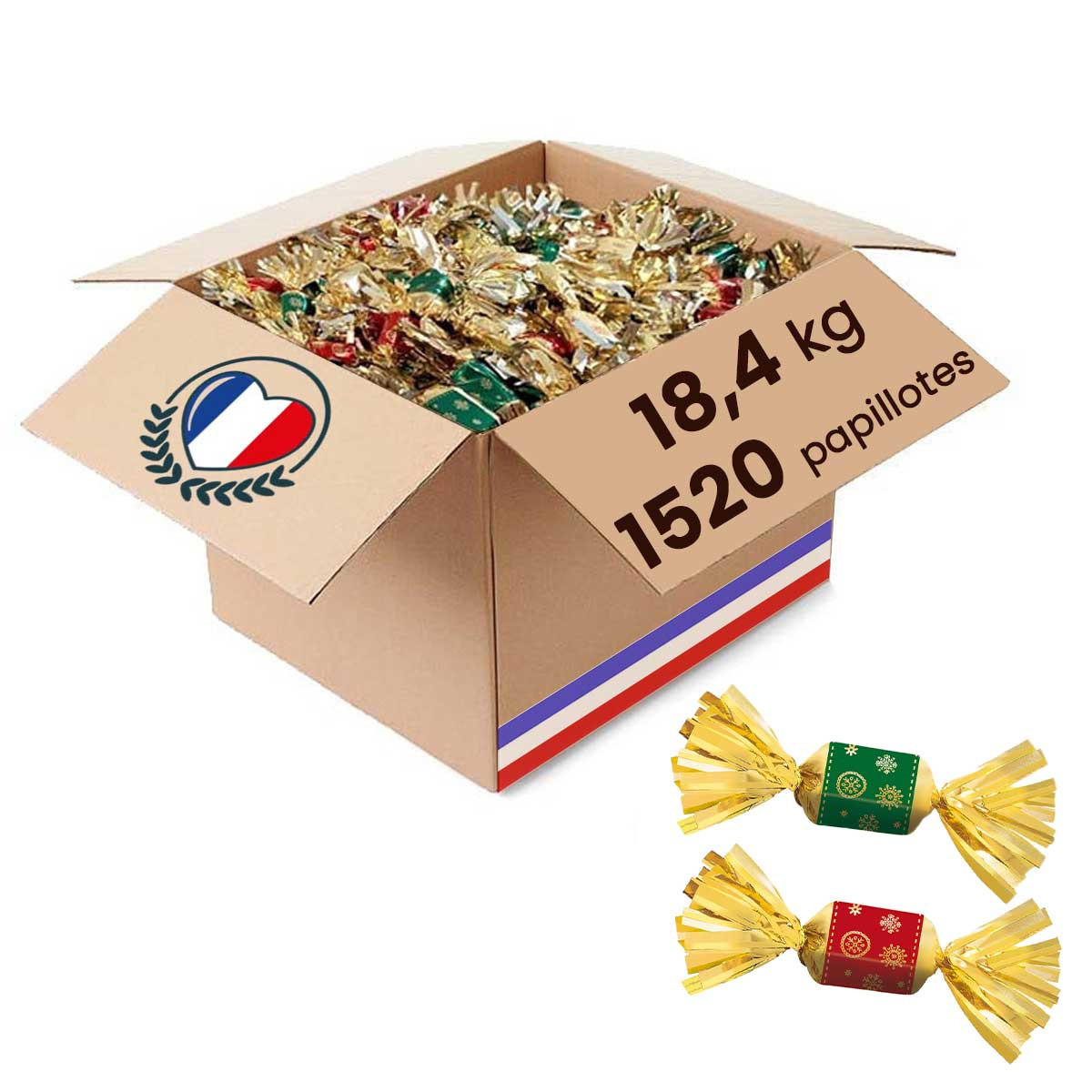Papillote Révillon Chocolat en gros Coffee Webstore