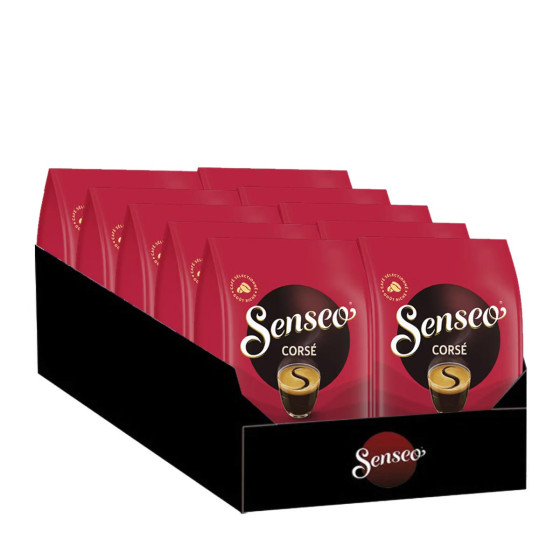 SENSEO Dosette  Caf&eacute; Cors&eacute; - 10 paquets - 400 dosettes compostables 