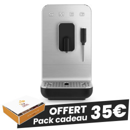 SMEG Machine automatique Buse vapeur Noir - BCC12BLMEU