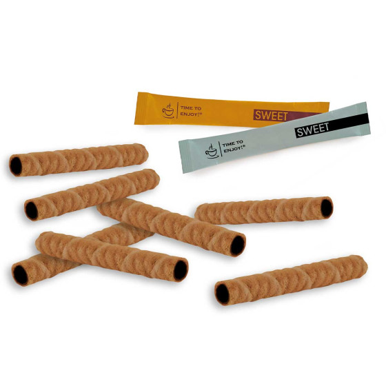 Cigarettes fourres Chocolat Noisette Royal - carton de 400 biscuits