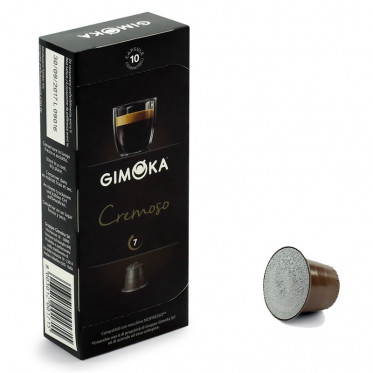 Capsule Nespresso Compatible Gimoka Cremoso - 20 boites - 200 capsules