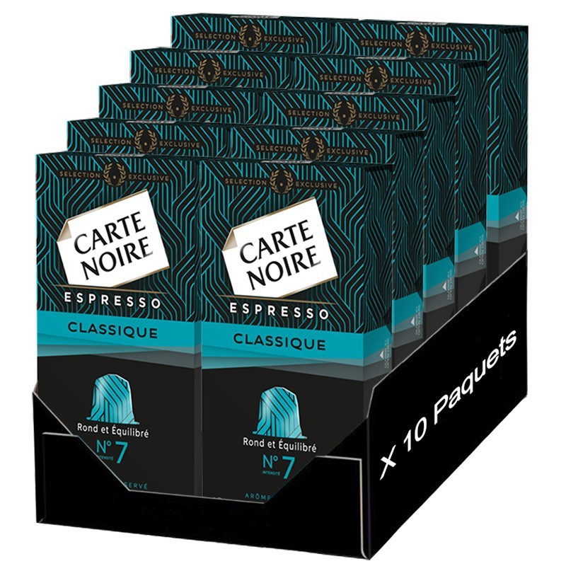 Capsule Nespresso Carte Noire N 9 Espresso Intense Par 100 Coffee Webstore