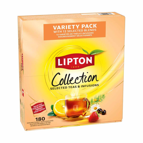 Ancienne Théière Publicitaire LIPTON En Céramique Jaune – Art Nouveau – Objet De Collection Vintage