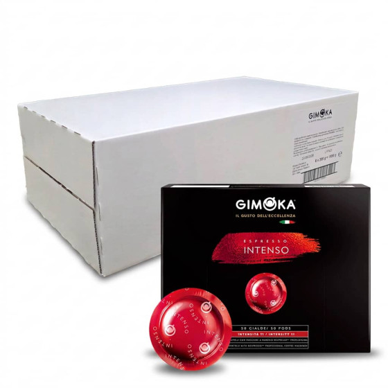 GIMOKA Capsule Nespresso Pro Compatible  Intenso - 6 boites - 300 capsules 