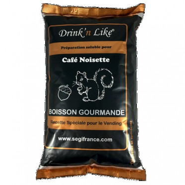 Cafe gourmand pour distributeur automatique Drink'n Like Café Noisette Extra