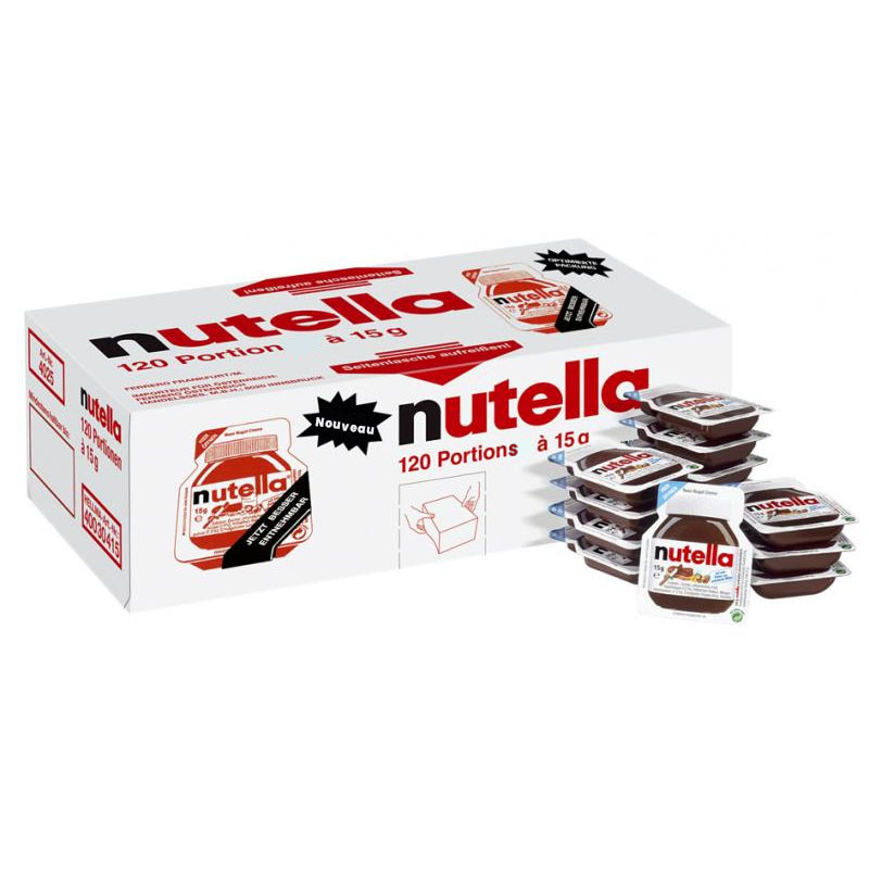 Nutella Single Portions 15 g (Pack of 120) : : Epicerie