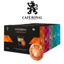 PACK Découverte et dégustation - Capsule Nespresso PRO Compatible Café Royal Office Pads - 250 capsules