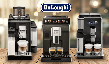 Machine à café DeLonghi - Cafetière grain - Coffee Webstore