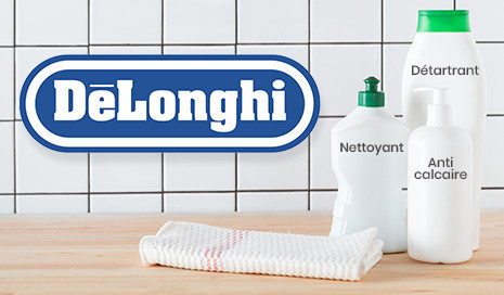 Kit de nettoyage détartrant et filtre Delonghi