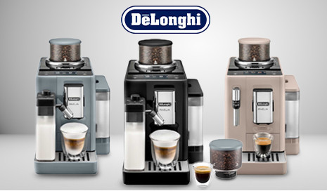 Machine à café à grains DeLonghi Rivelia - Coffee Webstore