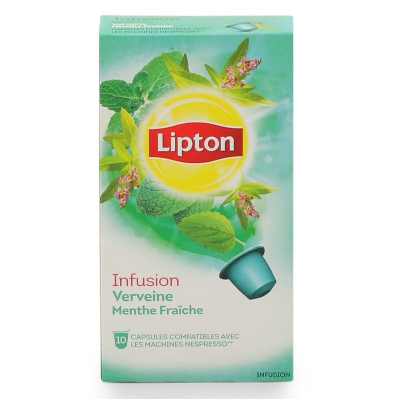 Des dosettes de thé Lipton compatibles Nespresso