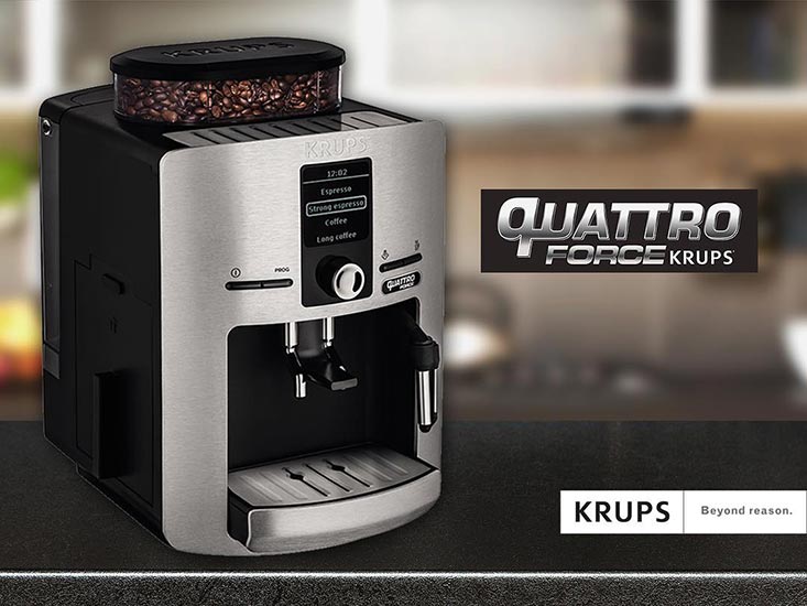 ② Machine à expresso Krups Quattro Force EA811810 — Cafetières — 2ememain